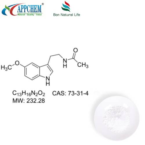Čisti melatonin v prahu